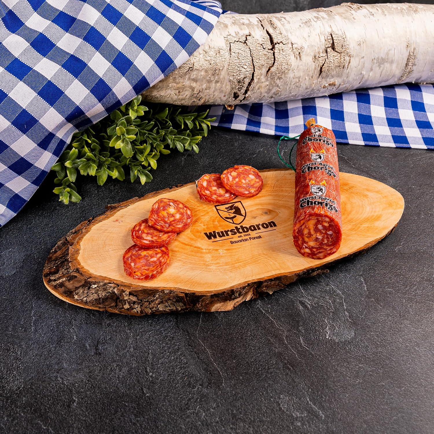 Wurstbaron Salami Sausage Gift Box Made of Wood with Salami Specialities – Bild 5