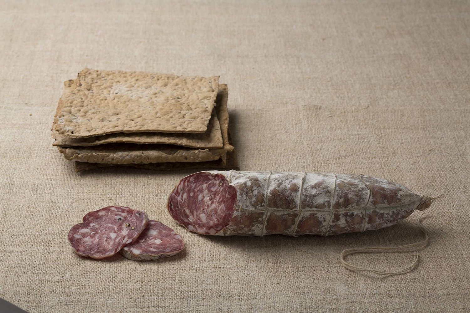 Salami Campagnolo Salumi Pasini | Farmer's Style Salami | Whole Piece | 600 g | Traditional Italian Smoked Salami – Bild 2
