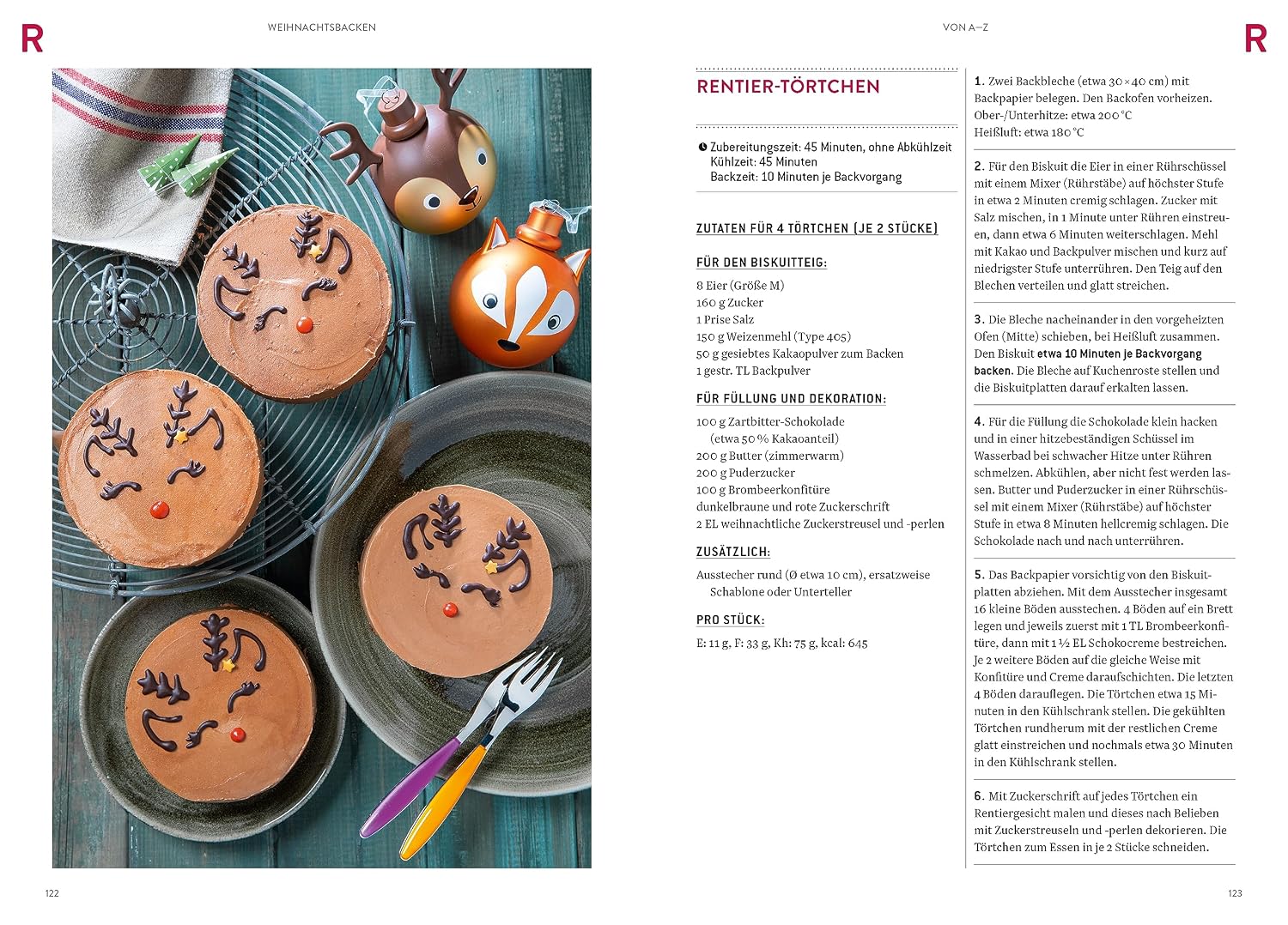 Weihnachtsbacken von A–Z: Über 100 Plätzchen-, Kuchen- und Tortenrezepte für die Advents- und Weihnachtszeit – vom Klassiker bis zum Trendgebäck. – Bild 6