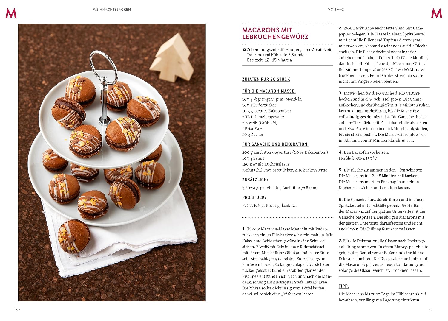 Weihnachtsbacken von A–Z: Über 100 Plätzchen-, Kuchen- und Tortenrezepte für die Advents- und Weihnachtszeit – vom Klassiker bis zum Trendgebäck. – Bild 5