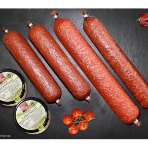 Sausage Package I Sausage from the Thuringian Forest I Liver Sausage I Salami I Cooking Salami