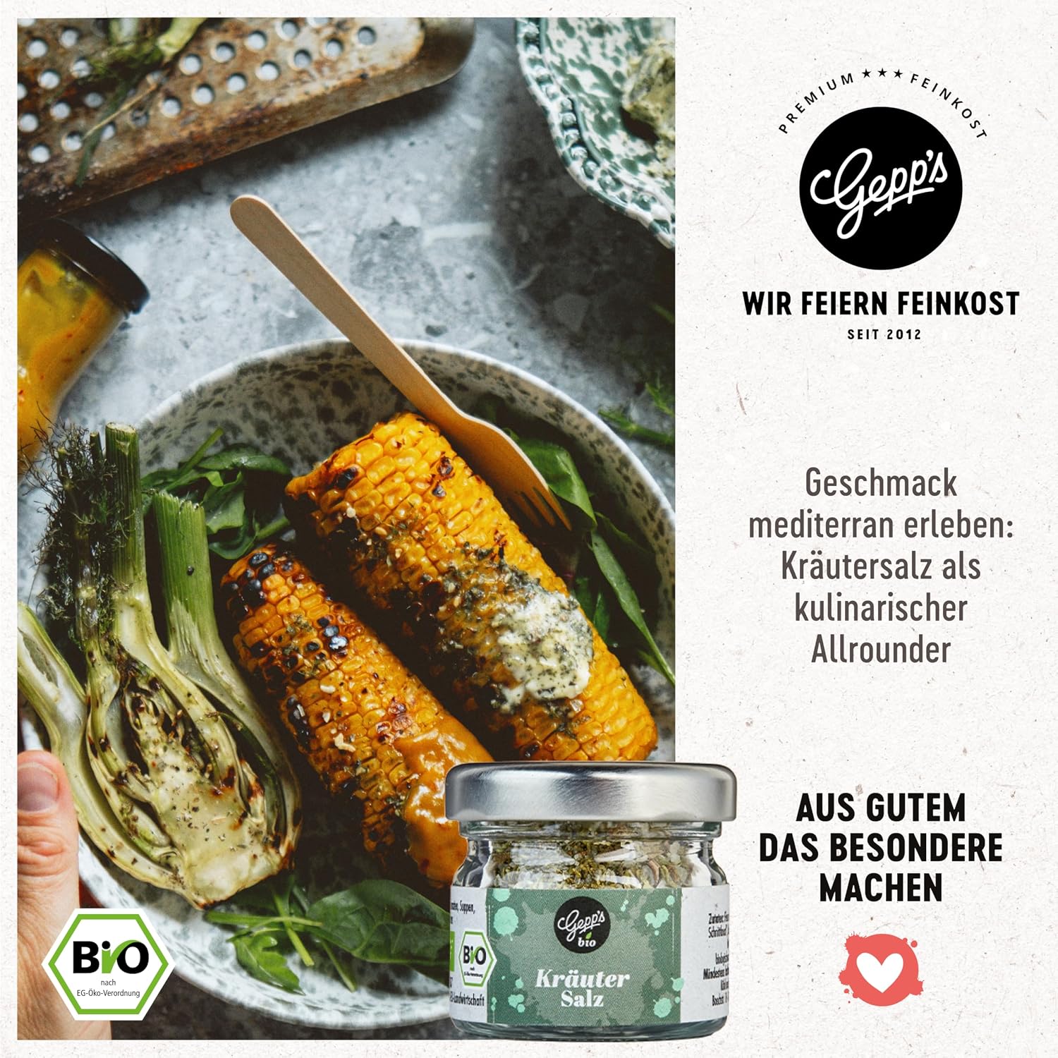 Gepp's Mini Thank You Gift Box, Gift Basket with 2 Spice Variations – Bild 5
