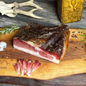 Bacon, 1000 g, from South Tyrol in one piece, handmade and air-dried