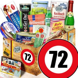 Spezial Geschenk Box/Ossi Paket L/Geburtstag 72 / Geschenk Box Papa