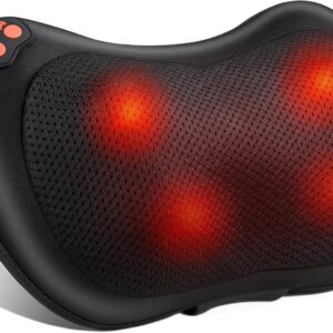 Brelley Shiatsu Massager Massage Pillow for Neck Shoulder Back