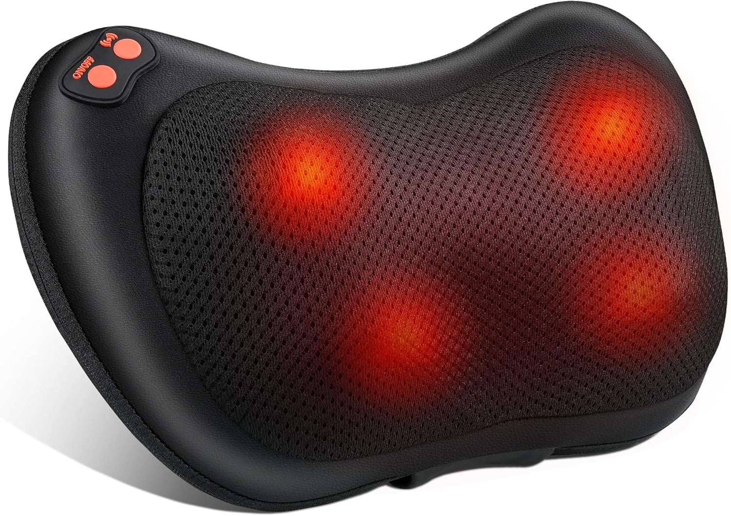 Brelley Shiatsu Massager Massage Pillow for Neck Shoulder Back