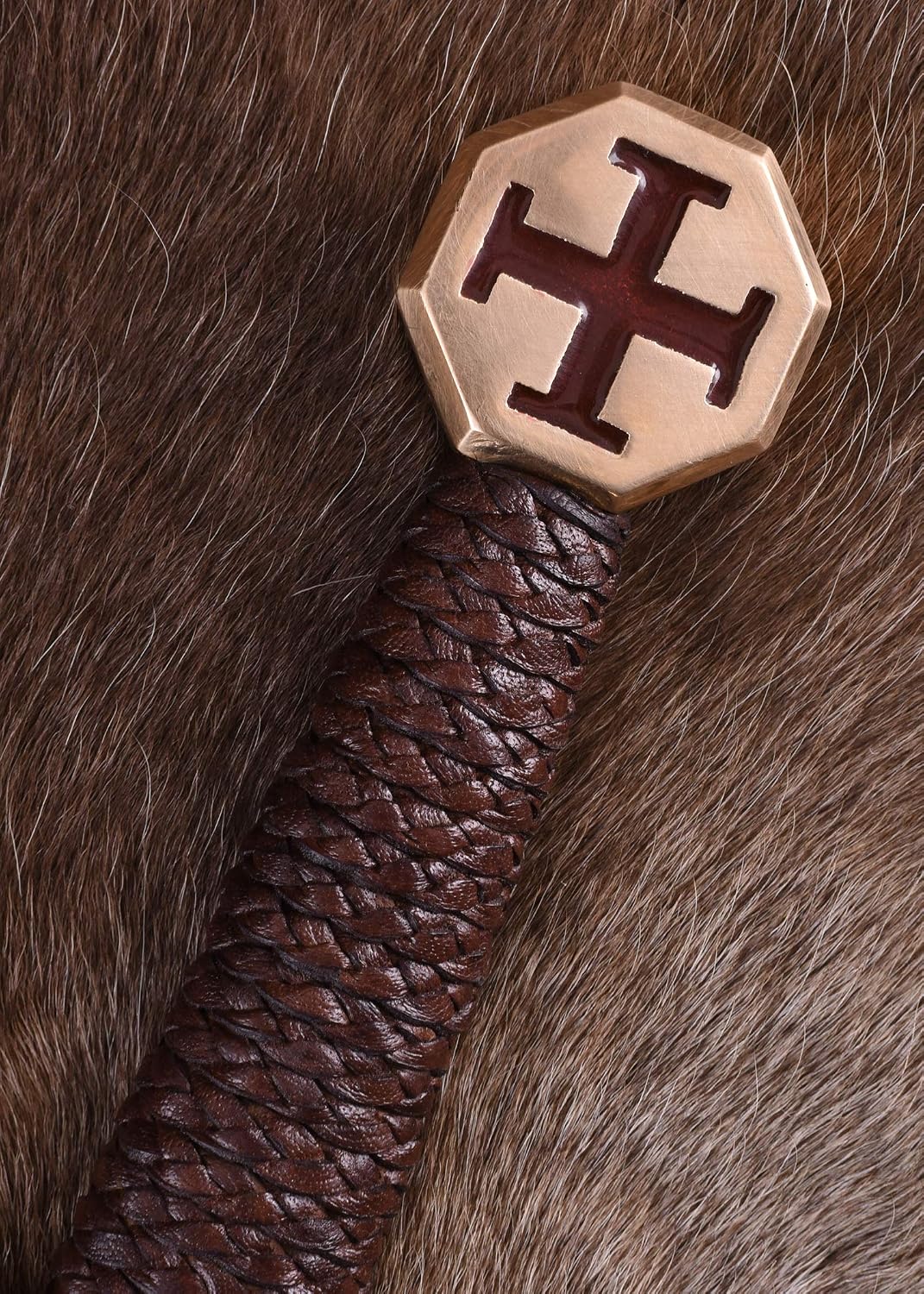 Battle-Merchant Real Steel Templar Sword with Scabbard Crusader – Bild 5
