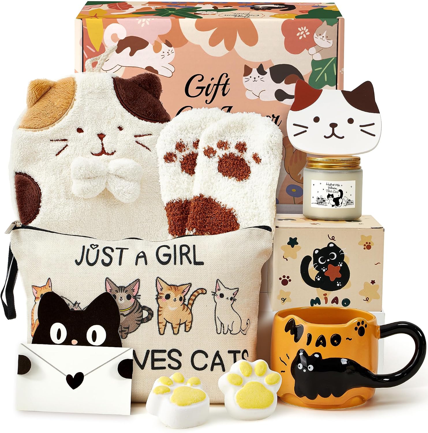 Cat Gift Girls Women Girlfriend Gift for Cat Lovers