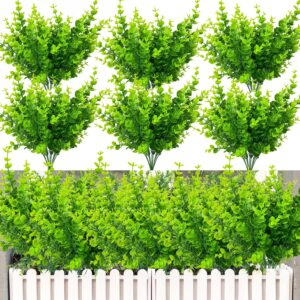 Pack of 12 UV Resistant Artificial Plants