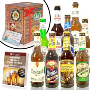Beer Box Beer Gift for Men – 9 German Beer Types Tasting Pack