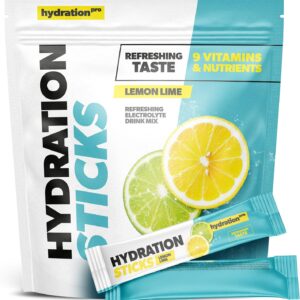 Electrolyte Powder – 30 Sticks – with 9 Vitamins & Nutrients