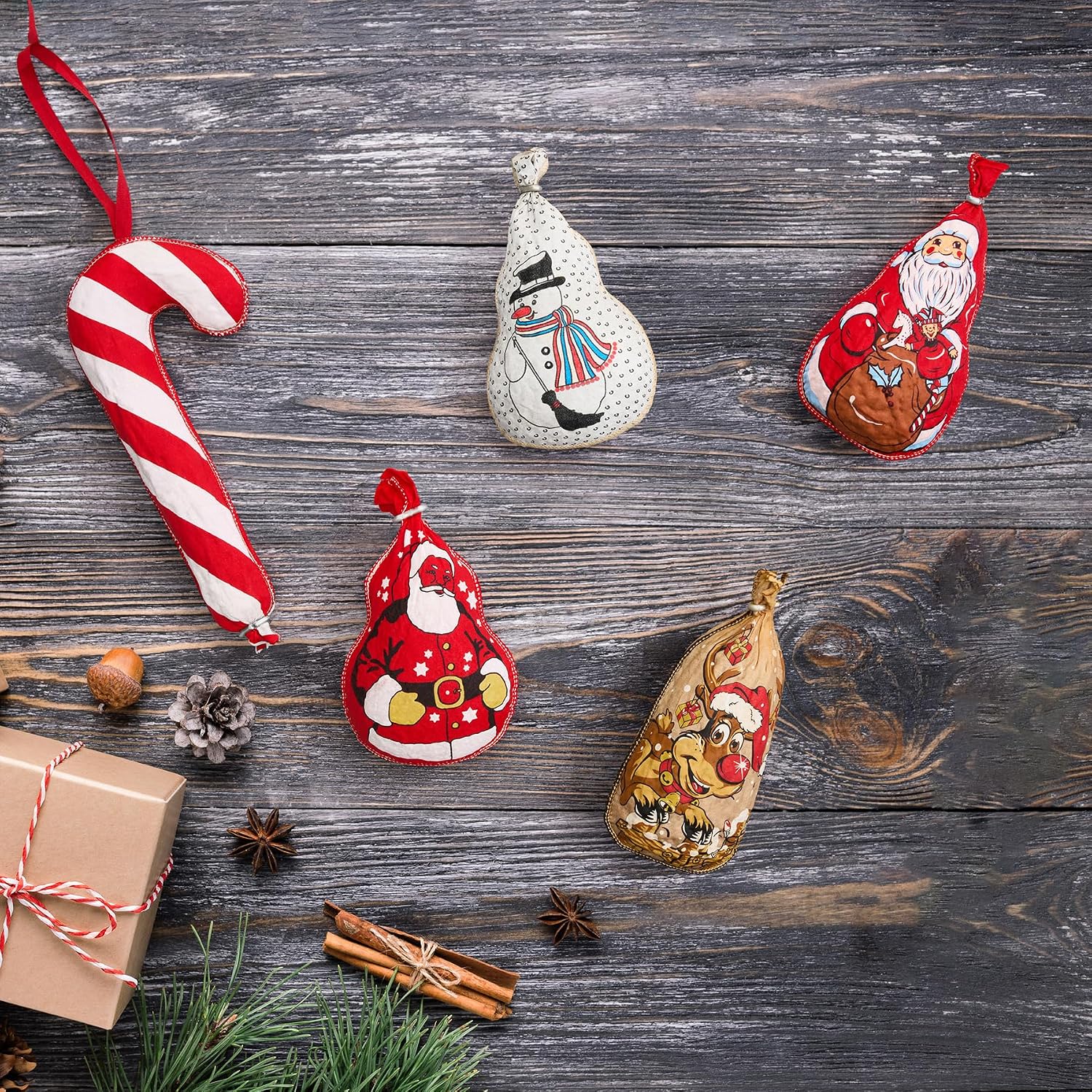 WURSTBARON Salami Candy Cane Set - Salami in Candy Cane Design – Bild 2
