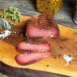 Kaiser Bacon, 500 g, from South Tyrol in one piece, handmade and air-dried