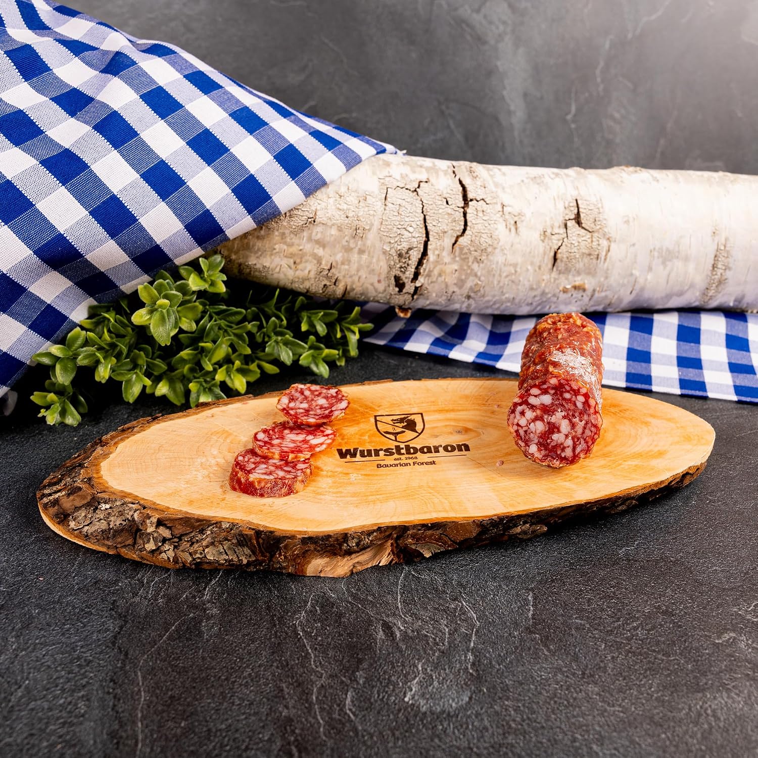 Wurstbaron Salami Sausage Gift Box Made of Wood with Salami Specialities – Bild 7