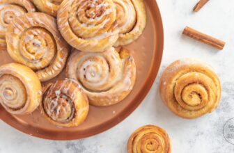 Zimtschnecken Rezept: einfach, fluffig & saftig