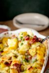 Kartoffelauflauf mit Salami und Brie: Cremig aus dem Ofen