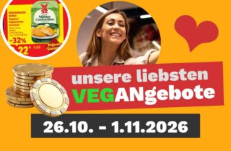 Vegane Angebote & Schnäppchen von 26.
