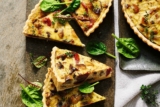 Vegane Pilztarte