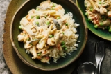 Veganes Frikassee mit Kräuterseitlingen Rezept