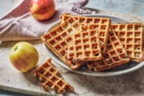 Apfel-Dinkelwaffeln