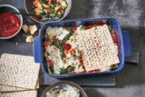 Gemüse-Matzen-Lasagne
