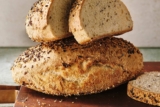 Veganes Sesam-Leinsamen-Brot