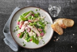 Erbsensalat mit Räucherfisch