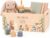 Kidsmood Wooden Box with Desired Name – Stylish Toy Box for Baby & Children’s Room | Ideal Storage Box for Children for Toy Storage | Personalised Gifts Baby – Forest Animals