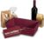 KK Verpackungen 1000 x Gift Baskets 330 x 190 x 110 mm Open Wave Red Bordeaux
