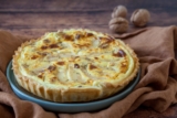 Birnen-Tarte mit Ziegenfrischkäse – Rezept