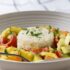 Eier-Spinat-Bowl mit Porridge