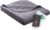 Ibena Nancy Tagesdecke 280 x 250 cm – Wohndecke Anthrazit – leichte Bettüberwurf mit Steppmuster