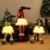 Pack of 3 Christmas Decoration Indoor Gnome Christmas Gnome with LED for