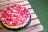 Es ist Frühling! Erdbeerkuchen mit Vanillepudding-Quarkfüllung – Kräuter & Schokolade