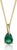 MIORE Jewellery Women’s 18 K Gold-Plated Silver Chain/Chain with Pendant 9 K 375 Yellow Gold/White Gold, Gemstone Necklace with Sapphire/Ruby/Emerald/Topaz/Amethyst Necklace for Women in High-Quality