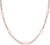 DIAMOND MODE Women’s Gold Necklace – 18 K Gold-Plated Gold Chain Women 38 + 5 cm Waterproof – Choker Five Prestige Chain, High-Quality Gold Jewellery Gift