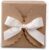 Runiash Pack of 30 Party Gift Candy Boxes, Kraft Paper Treat Boxes for Gift, Wedding, Baby Shower, Birthday, Pink Small Gift Boxes with Ribbons for Packaging (Brown)