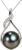 Perlenkette Geschenke für Frau Jubiläum-Muttertags Geschenke für Mama tahitian black Pearl perlen Halskette-Geschenk für Frauen Geburtstag Weihnachten Geschenke Valentinstag