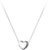 SLUYNZ Genuine 925 Sterling Silver Tiny Love Heart Pendant Necklace for Women Simple Sweet Heart Choker Necklace