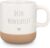 Engraved Stoneware Mug – Personalised with Your Text – Gift for Friends & Family for Birthday – 360 ml – Dishwasher Safe – Ceramic Coffee Mug with Engraving