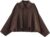 Vinuwu Bomber Jacket Women’s Suede Jacket Short Transition Jacket Bomber
