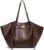 Leather Tote Bag, Women’s Shopper Bag, Large Handbag, Hobo Handbag, Vintage Shoulder Bag for Work, School, Shopping, Travel, Office