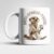 Funny Meerkat Mug 325 ml – Anti-Stress Coffee Mug for Office Made of White Ceramic with Saying – Funny Gift Idea