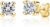 MIORE Jewellery Women’s Stud Earrings Gold 375 9ct Yellow Gold/White Gold Women’s Earrings with Cubic Zirconia/Sapphire/Ruby/Emerald in Prong Setting Gold Stud Earrings Women’s Earrings
