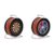 Wurstbaron Sausage Dartboard Dartboard – 3.5 m Snack Salami Cracow Style on a Mini Roll Drum Black, 240 g & Sausage Rim Cable Drum on Rim Sausage, 240 g