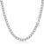 PROSTEEL Halskette Herren Panzerkette Edelstahl Kette Damen Gliederkette Kubanische Edelstahlkette Schmuck Männer Kette 36 bis 76cm lang auswählbar, 4/6/9/13mm breit, in Silber/Schwarz/Gold