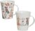 Set of 2 Porcelain Mugs – Cute Dog or Cat Motif – 300 ml – Lovingly Illustrated – Ideal for Coffee, Tea & Cocoa – Gift Idea for Animal Lovers (2, Dog)