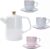 Tea set for adults, tea set with teapot for adults, tea cup and saucer, service for 3 people, porcelain, ceramic, coffee, tea, gift sets for tea, coffee, afternoon tea, party