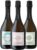 Copenhagen Sparkling Tea Set, Alcohol-Free, Premium Sparkling Wine Alternative Organic & Vegan, Exclusive Tea Aperitif Gift Set for Parties, 3 x 0.75 L (LYSERØD, BLÅ, LYSEGRØN)