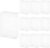QUARKZMAN Pack of 10 Transparent Gift Boxes, 40 x 20 x 60 mm Plastic Gift Packaging for Sweets, Biscuits, Jewellery Storage, Wedding, Valentine’s Day, Party, Packaging